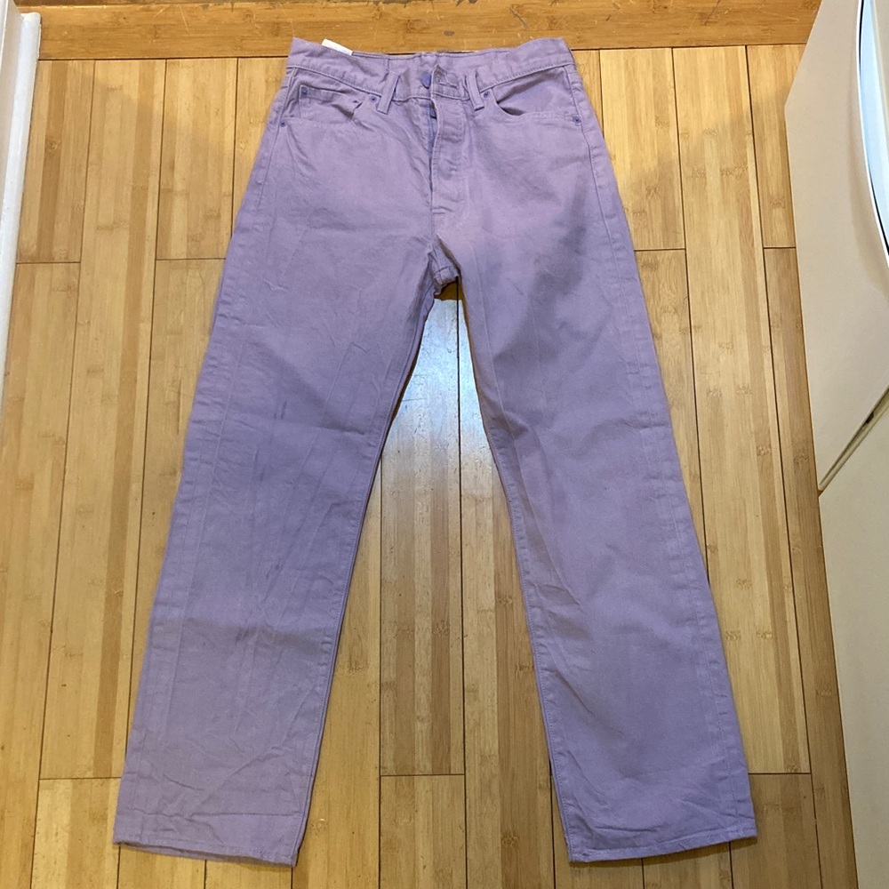Levi's Light Purple 501 Jeans